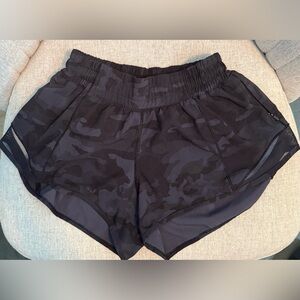 Lululemon Athletica Black Performance Athletic Shorts